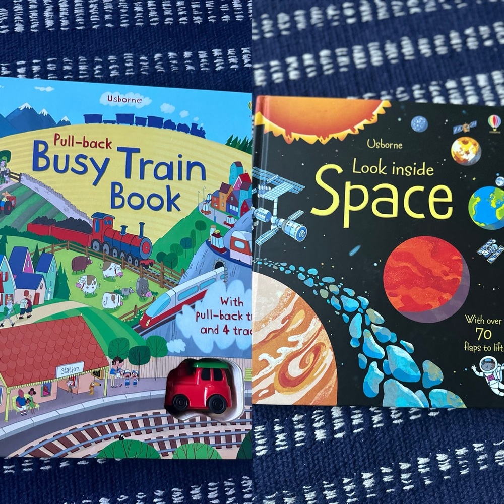 NEW - Set of two Usborne books